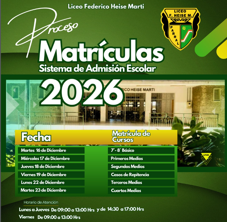 Matrícula